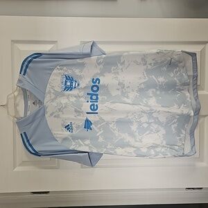 Adidas DC United Light Blue 2021 Primeblue Replica Jersey